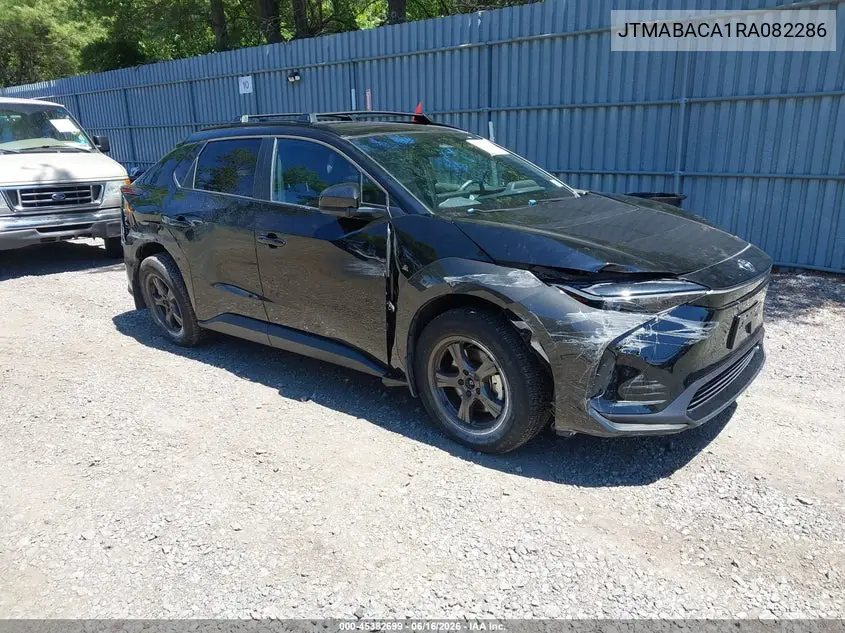 2024 Toyota Bz4X Xle VIN: JTMABACA1RA082286 Lot: 45382699