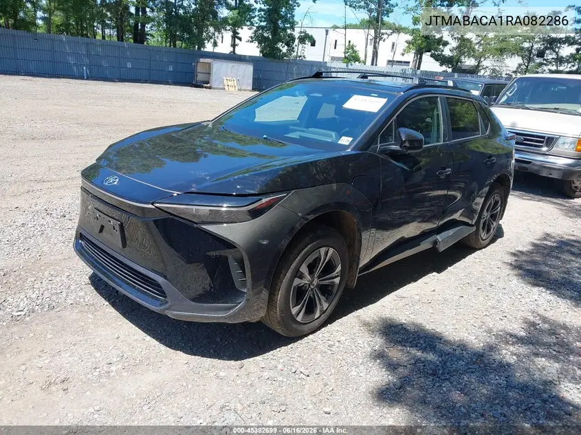 2024 Toyota Bz4X Xle VIN: JTMABACA1RA082286 Lot: 45382699