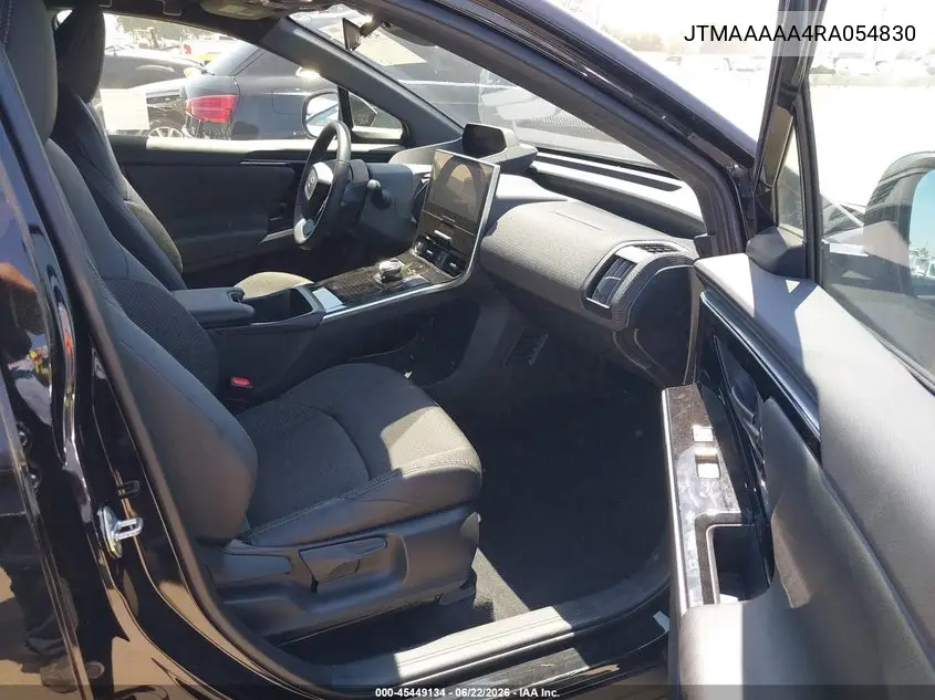 2024 Toyota Bz4X Xle VIN: JTMAAAAA4RA054830 Lot: 45449134