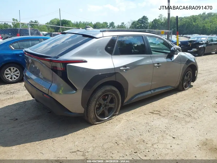 2024 Toyota Bz4X Xle VIN: JTMABACA6RA091470 Lot: 45475658