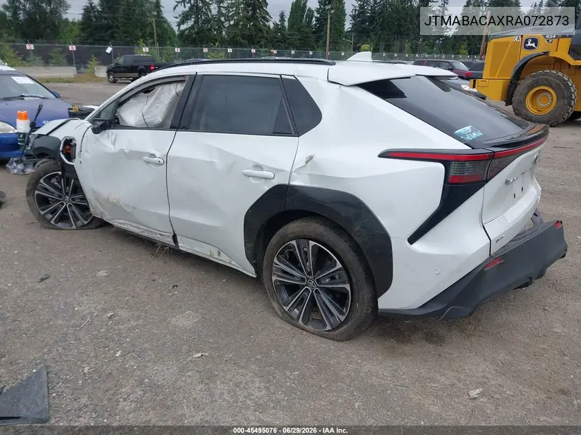2024 Toyota Bz4X Limited VIN: JTMABACAXRA072873 Lot: 45495076