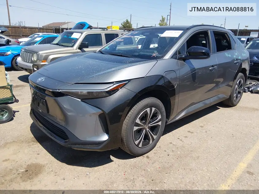 2024 Toyota Bz4X Xle VIN: JTMABACA1RA088816 Lot: 45517810