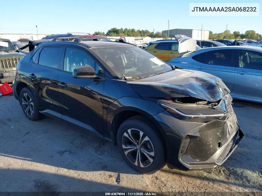 2025 Toyota Bz4X Xle VIN: JTMAAAAA2SA068232 Lot: 43679084