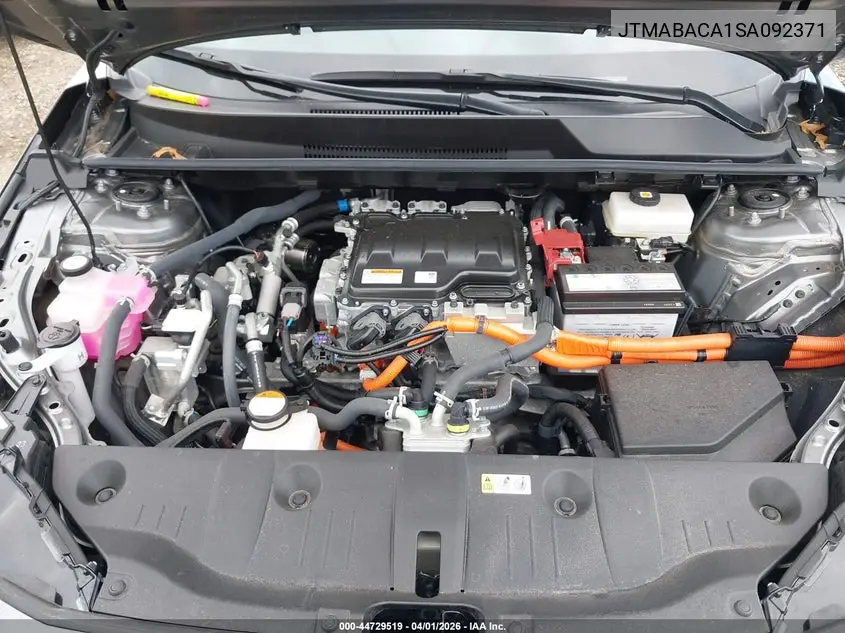 2025 Toyota Bz4X Limited VIN: JTMABACA1SA092371 Lot: 44729519