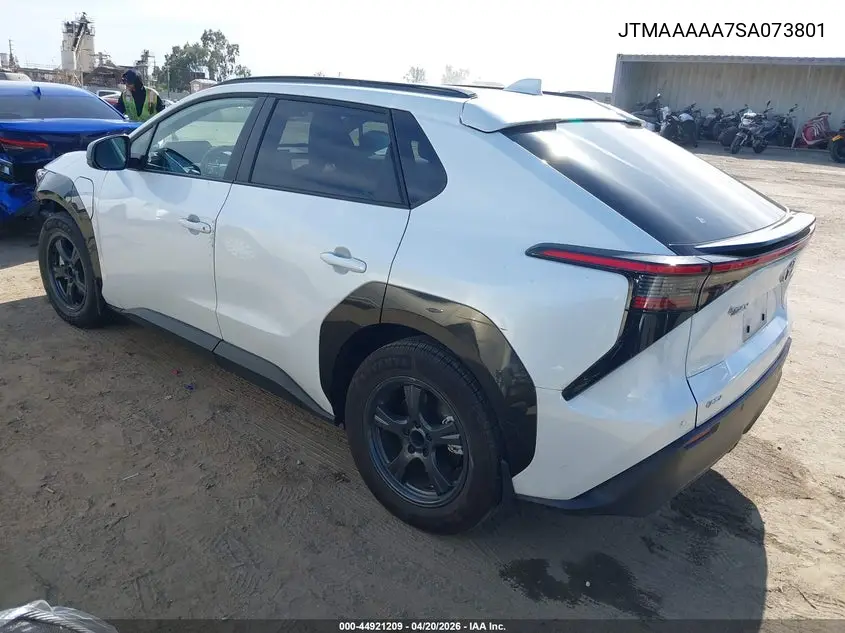 2025 Toyota Bz4X Xle VIN: JTMAAAAA7SA073801 Lot: 44921209