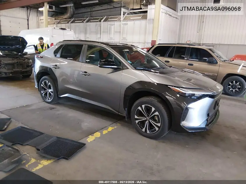 2025 Toyota Bz4X Xle VIN: JTMABACA9SA096068 Lot: 45117505