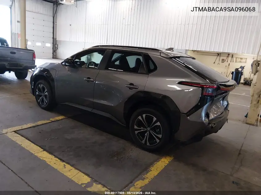 2025 Toyota Bz4X Xle VIN: JTMABACA9SA096068 Lot: 45117505