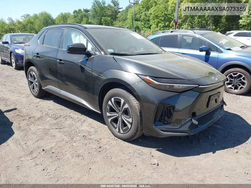 2025 Toyota Bz4X Xle VIN: JTMAAAAAXSA073369 Lot: 45287486