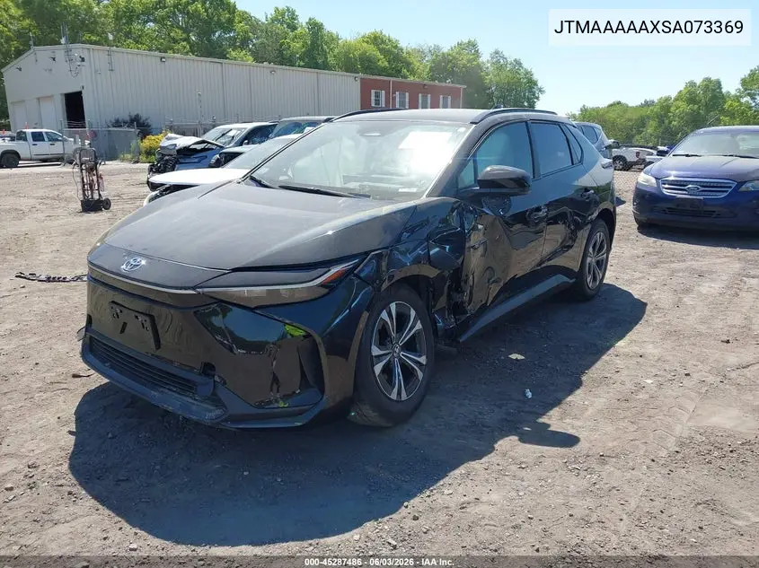 2025 Toyota Bz4X Xle VIN: JTMAAAAAXSA073369 Lot: 45287486