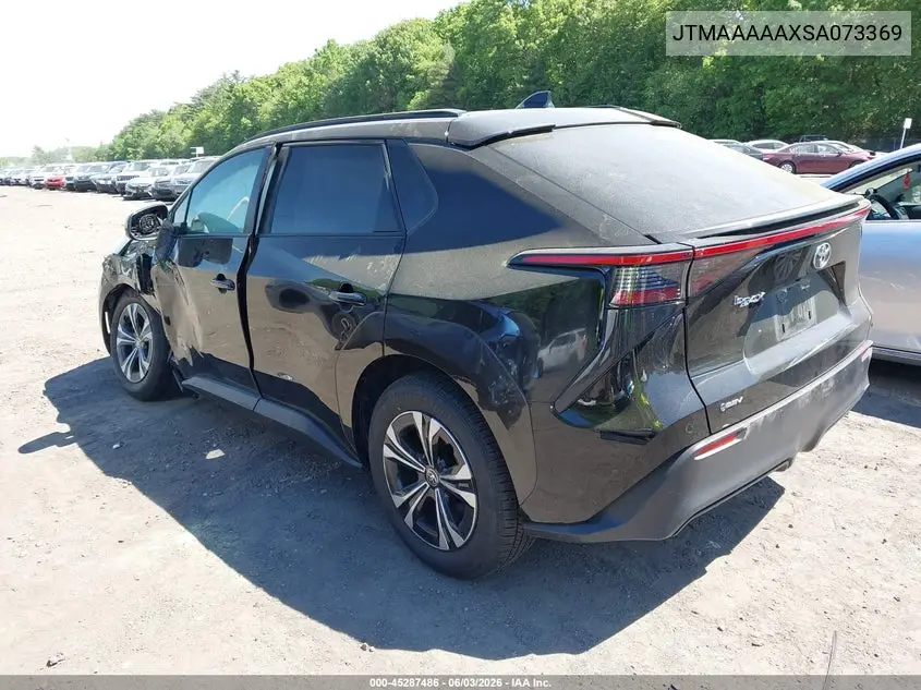 2025 Toyota Bz4X Xle VIN: JTMAAAAAXSA073369 Lot: 45287486