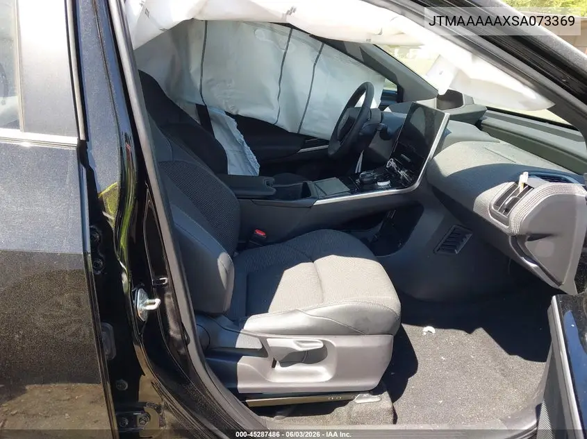 2025 Toyota Bz4X Xle VIN: JTMAAAAAXSA073369 Lot: 45287486