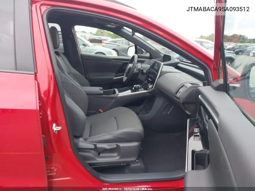 2025 Toyota Bz4X Xle VIN: JTMABACA9SA093512 Lot: 45306813
