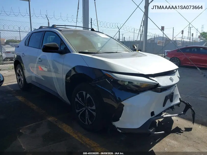 2025 Toyota Bz4X Xle VIN: JTMAAAAA1SA073664 Lot: 45339205
