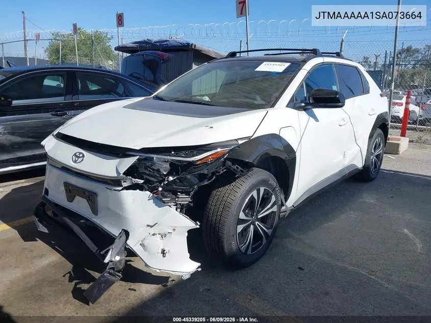2025 Toyota Bz4X Xle VIN: JTMAAAAA1SA073664 Lot: 45339205