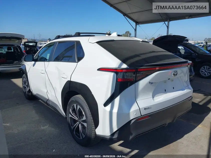 2025 Toyota Bz4X Xle VIN: JTMAAAAA1SA073664 Lot: 45339205
