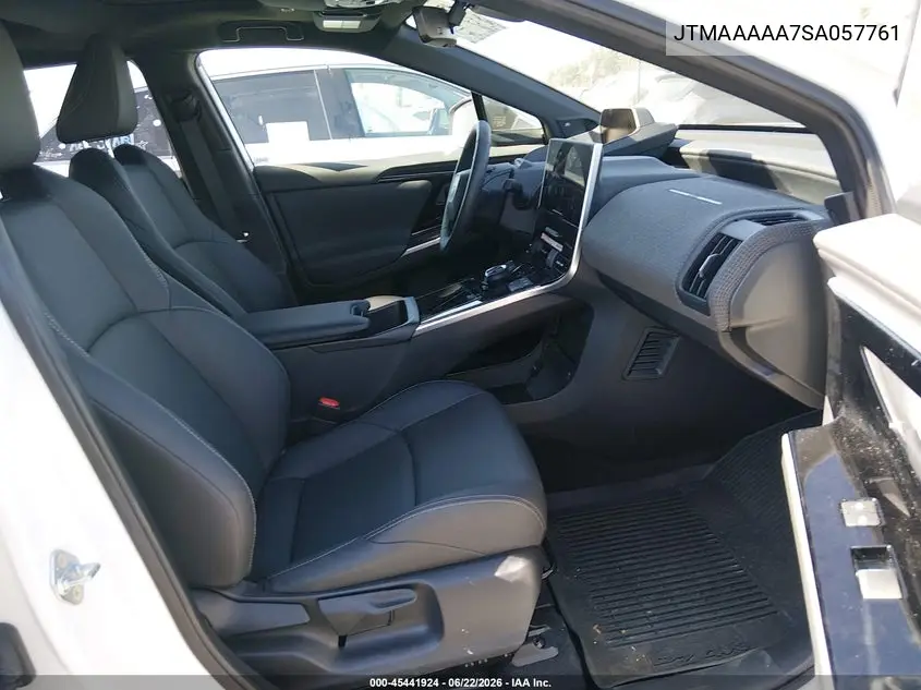 2025 Toyota Bz4X Limited VIN: JTMAAAAA7SA057761 Lot: 45441924
