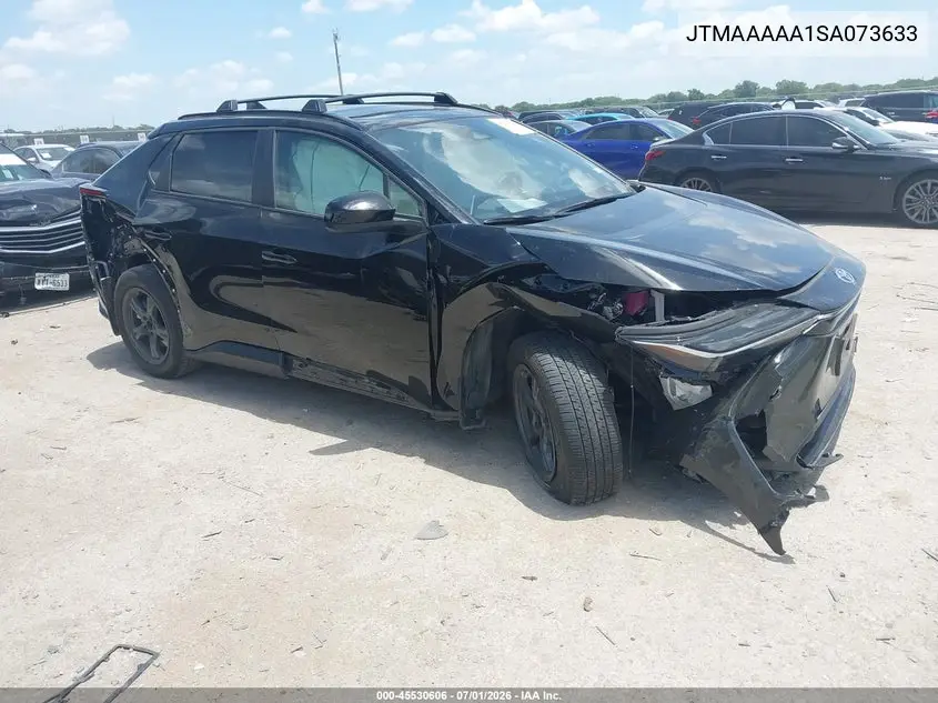 2025 Toyota Bz4X Xle VIN: JTMAAAAA1SA073633 Lot: 45530606