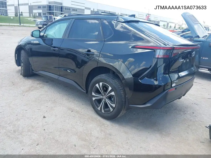 2025 Toyota Bz4X Xle VIN: JTMAAAAA1SA073633 Lot: 45530606