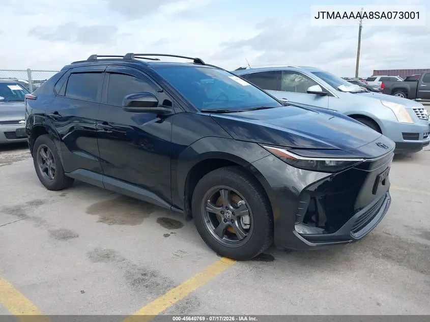 2025 Toyota Bz4X Xle VIN: JTMAAAAA8SA073001 Lot: 45640769