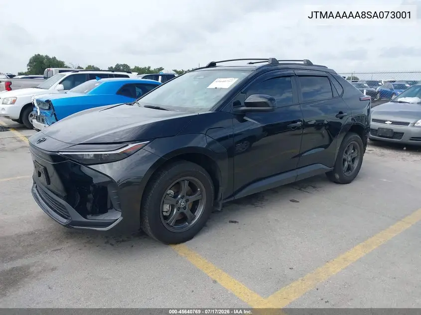2025 Toyota Bz4X Xle VIN: JTMAAAAA8SA073001 Lot: 45640769