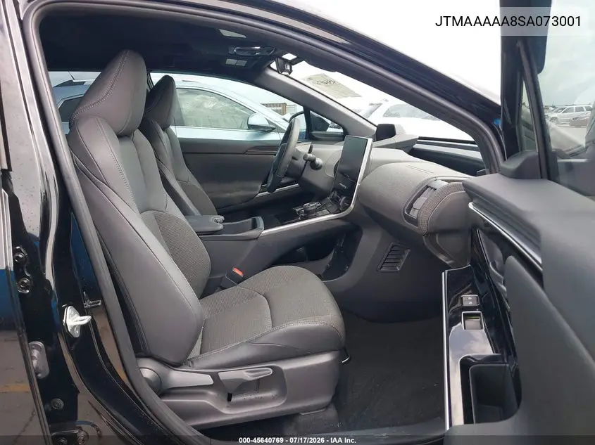 2025 Toyota Bz4X Xle VIN: JTMAAAAA8SA073001 Lot: 45640769