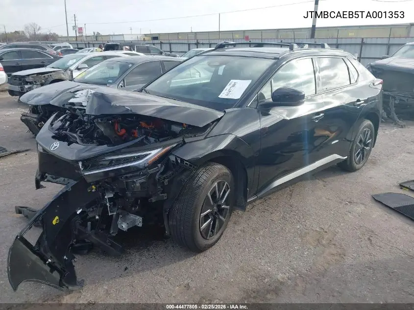 2026 Toyota Bz Xle Plus VIN: JTMBCAEB5TA001353 Lot: 44477805