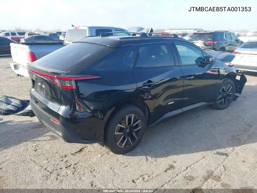 2026 Toyota Bz Xle Plus VIN: JTMBCAEB5TA001353 Lot: 44477805