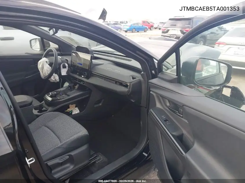 2026 Toyota Bz Xle Plus VIN: JTMBCAEB5TA001353 Lot: 44477805