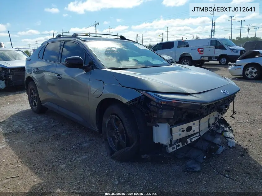 2026 Toyota Bz Xle Plus VIN: JTMBCAEBXTJ012641 Lot: 45069935