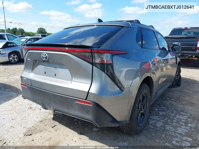 2026 Toyota Bz Xle Plus VIN: JTMBCAEBXTJ012641 Lot: 45069935