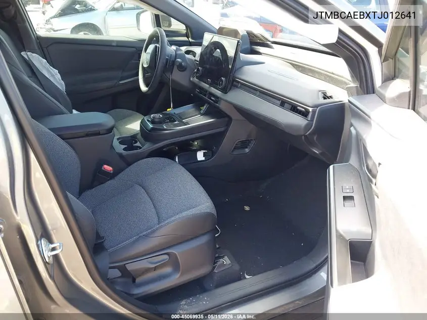 2026 Toyota Bz Xle Plus VIN: JTMBCAEBXTJ012641 Lot: 45069935