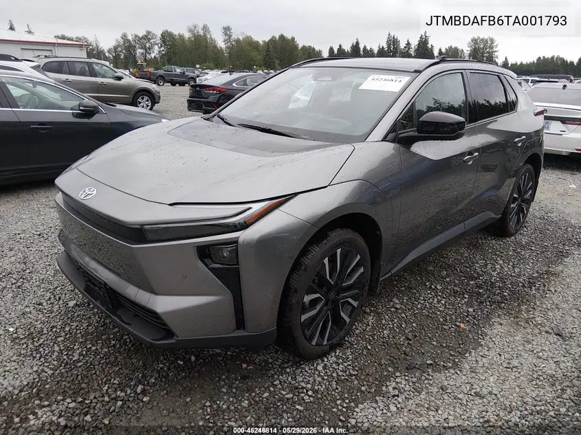 2026 Toyota Bz Limited VIN: JTMBDAFB6TA001793 Lot: 45246814
