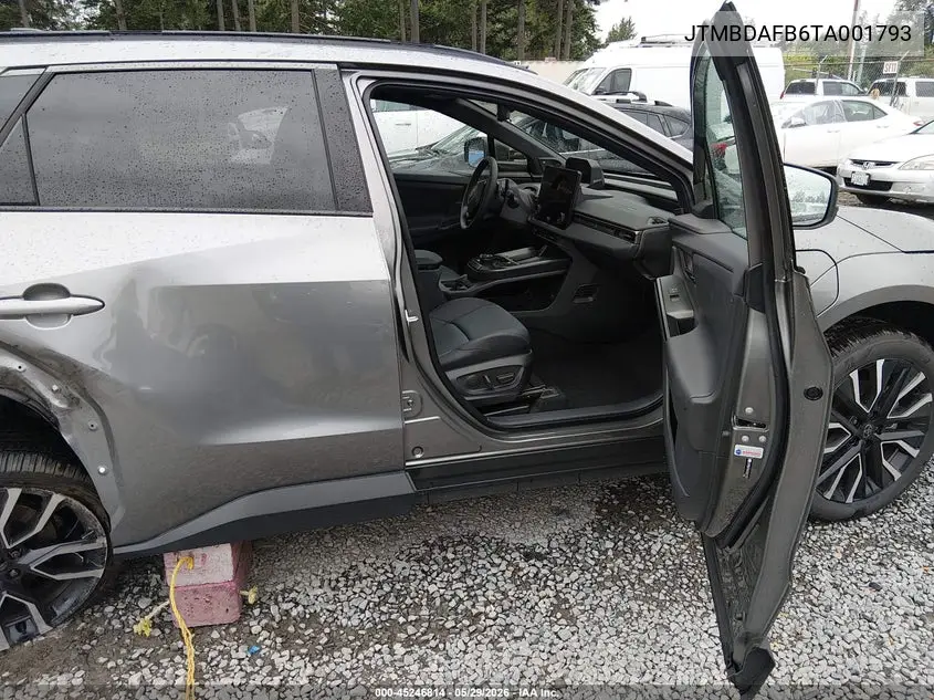 2026 Toyota Bz Limited VIN: JTMBDAFB6TA001793 Lot: 45246814