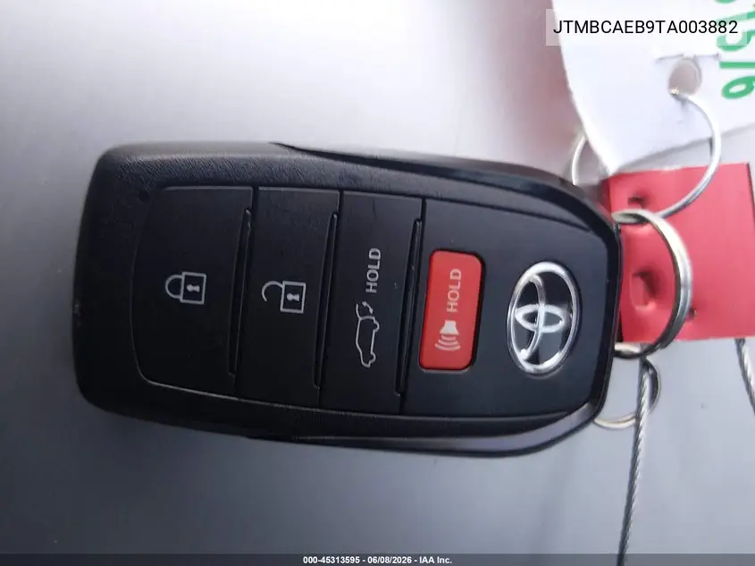 2026 Toyota Bz Limited VIN: JTMBCAEB9TA003882 Lot: 45313595