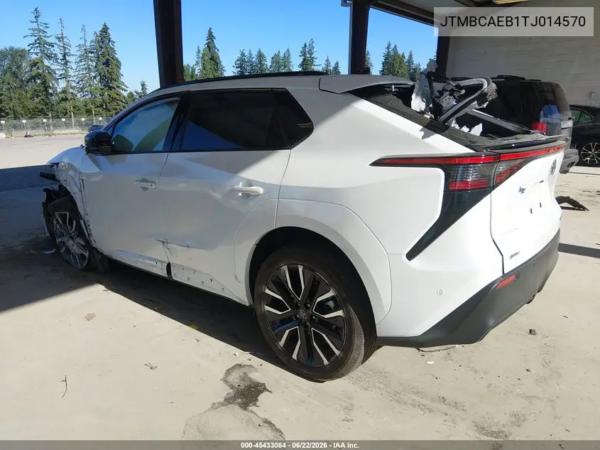 2026 Toyota Bz Limited VIN: JTMBCAEB1TJ014570 Lot: 45433084