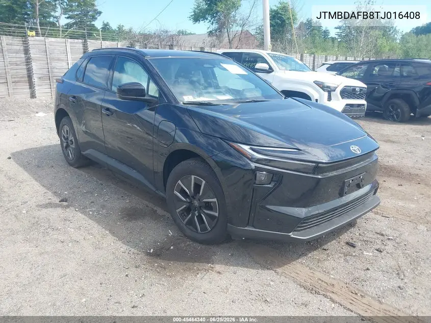 2026 Toyota Bz Xle VIN: JTMBDAFB8TJ016408 Lot: 45464340