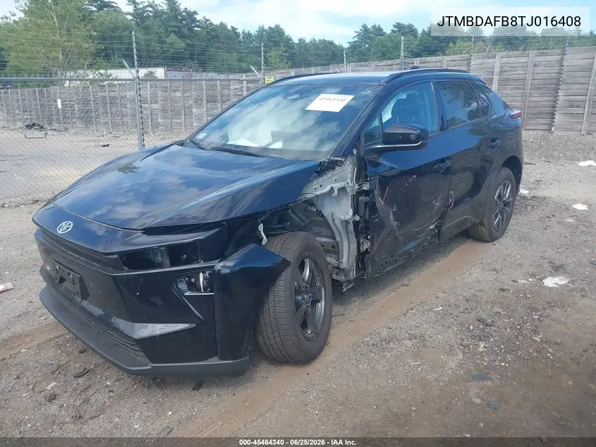 2026 Toyota Bz Xle VIN: JTMBDAFB8TJ016408 Lot: 45464340