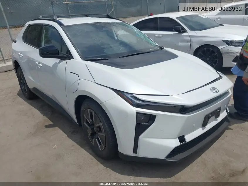 2026 Toyota Bz Xle VIN: JTMBFAEB0TJ023932 Lot: 45478016