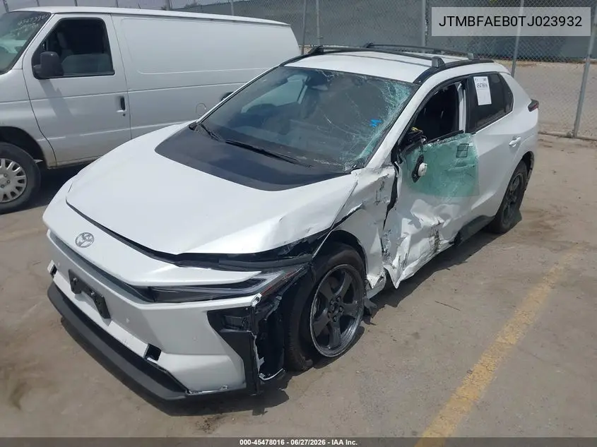 2026 Toyota Bz Xle VIN: JTMBFAEB0TJ023932 Lot: 45478016