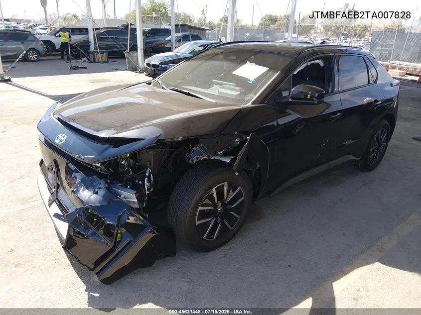 2026 Toyota Bz Xle VIN: JTMBFAEB2TA007828 Lot: 45621448