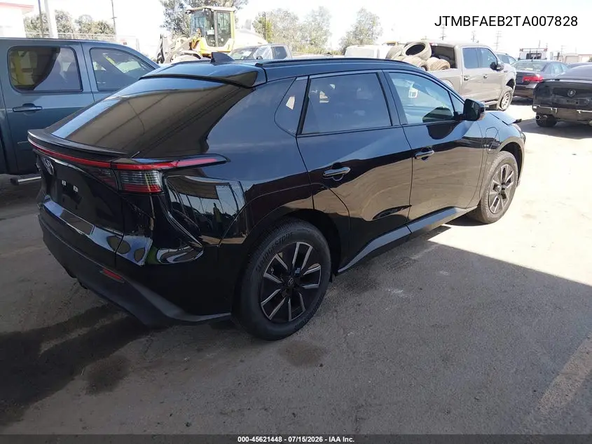 2026 Toyota Bz Xle VIN: JTMBFAEB2TA007828 Lot: 45621448