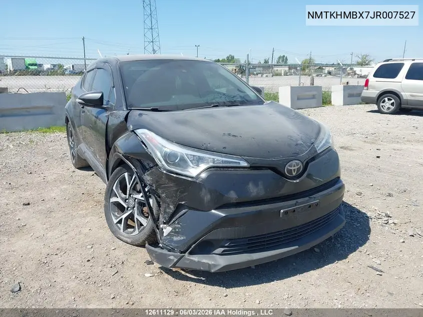 2018 Toyota C-Hr VIN: NMTKHMBX7JR007527 Lot: 12611129