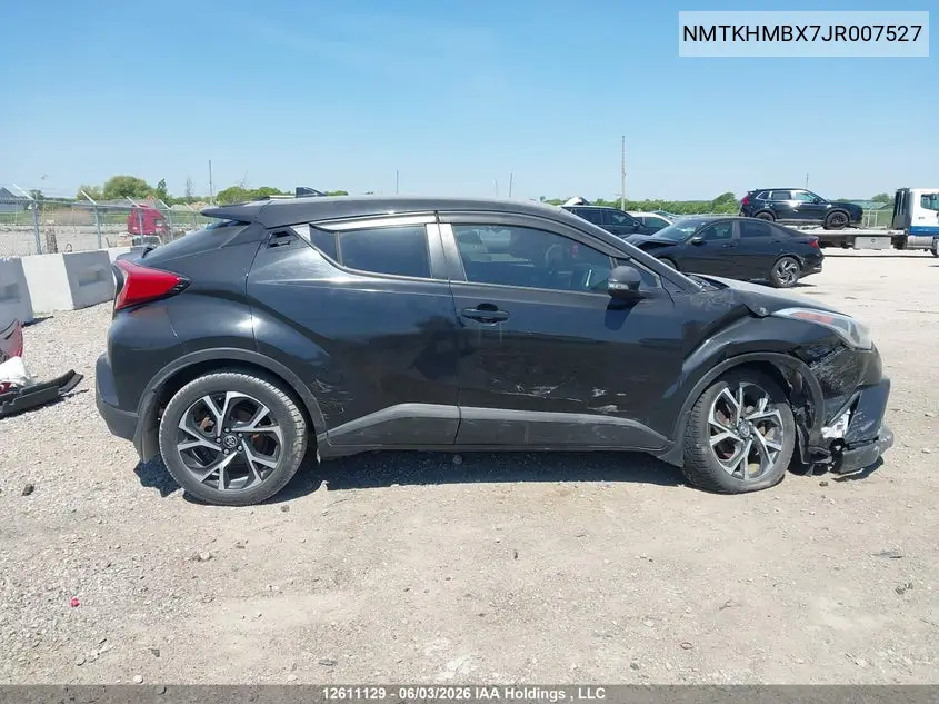 2018 Toyota C-Hr VIN: NMTKHMBX7JR007527 Lot: 12611129