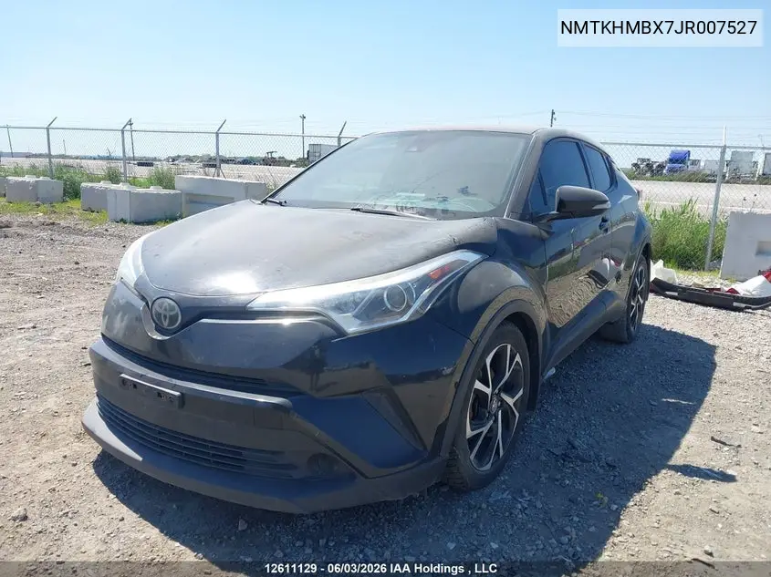 2018 Toyota C-Hr VIN: NMTKHMBX7JR007527 Lot: 12611129
