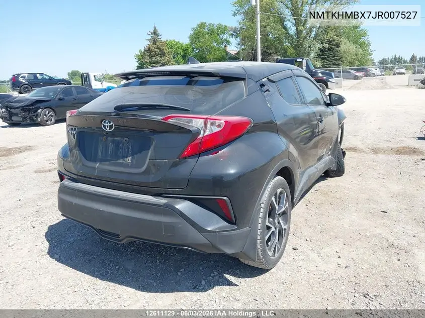 2018 Toyota C-Hr VIN: NMTKHMBX7JR007527 Lot: 12611129