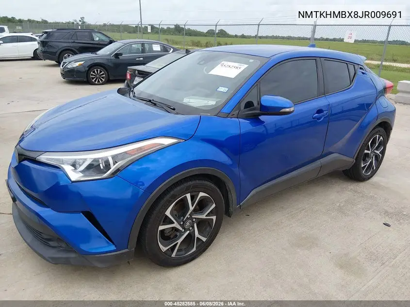 2018 Toyota C-Hr Xle Premium VIN: NMTKHMBX8JR009691 Lot: 45282585