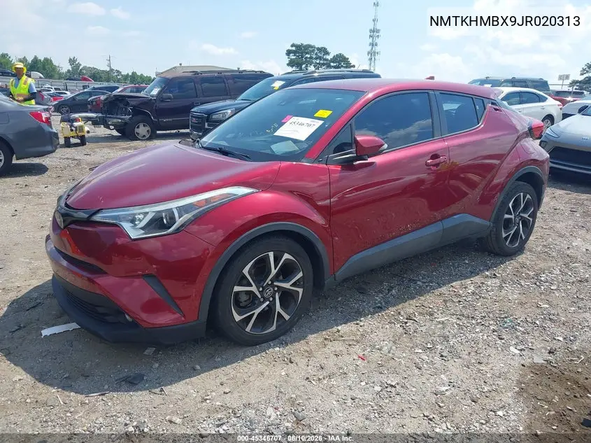 2018 Toyota C-Hr Xle Premium VIN: NMTKHMBX9JR020313 Lot: 45346707