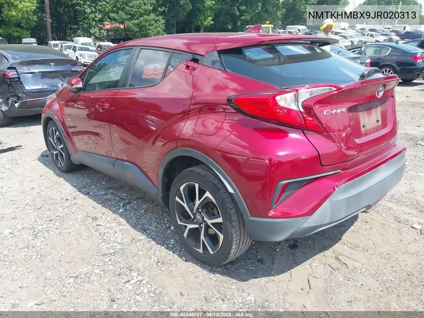2018 Toyota C-Hr Xle Premium VIN: NMTKHMBX9JR020313 Lot: 45346707