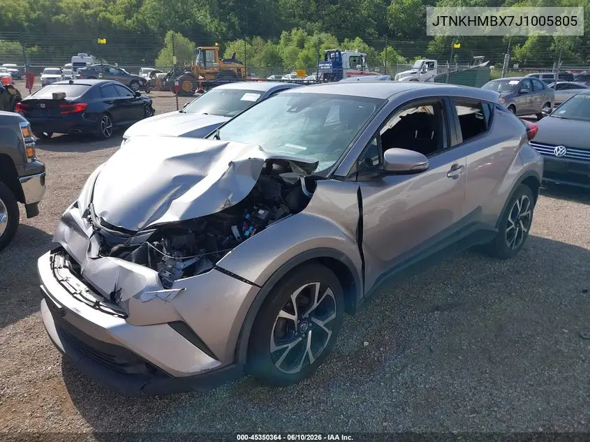 2018 Toyota C-Hr Xle VIN: JTNKHMBX7J1005805 Lot: 45350364
