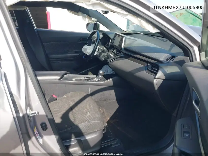 2018 Toyota C-Hr Xle VIN: JTNKHMBX7J1005805 Lot: 45350364